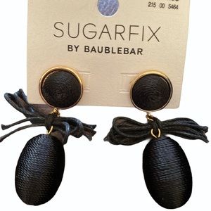 SUGARFIX Baublebar black drop earring